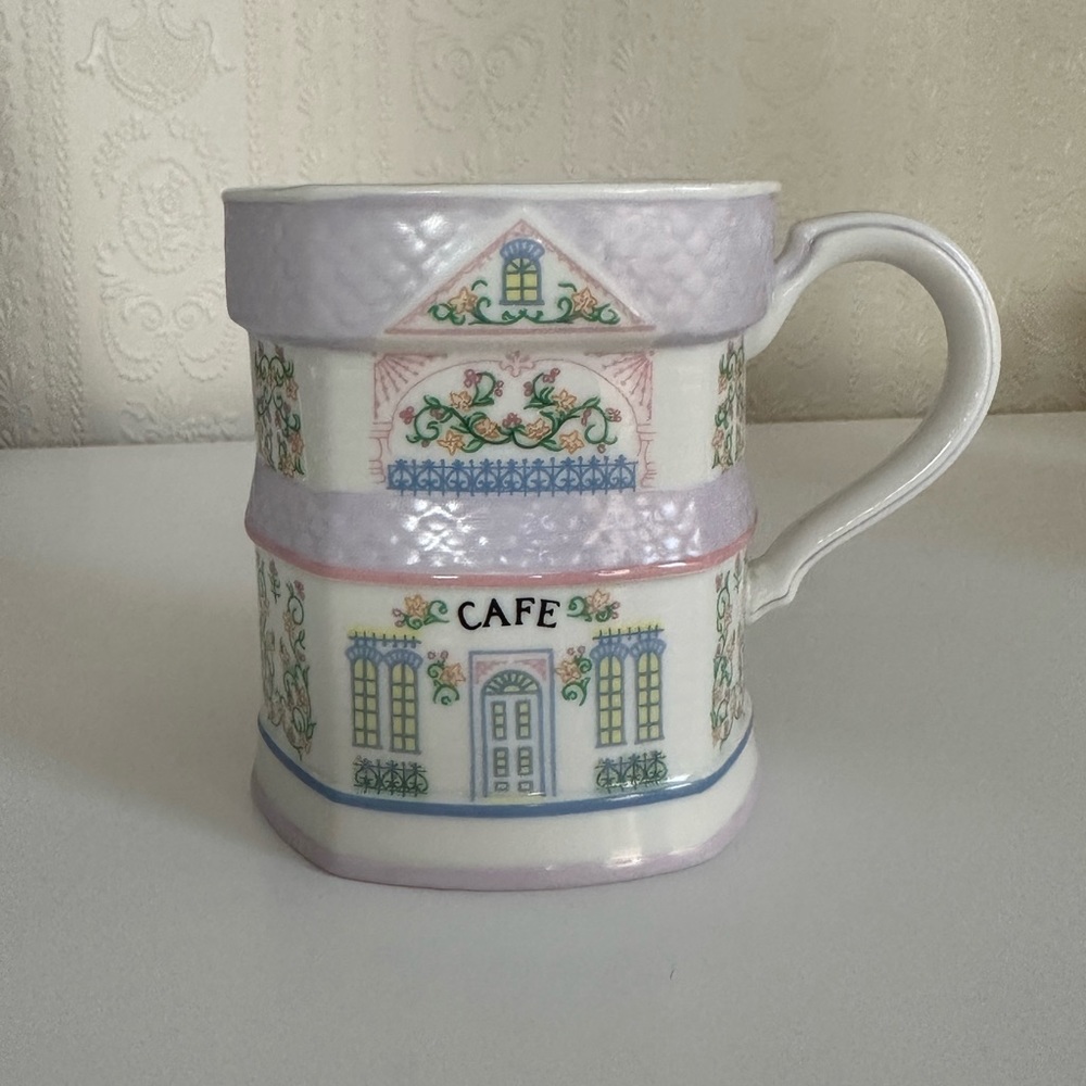 Lenox Village Coffee Mug 1992 Fine Porcelain